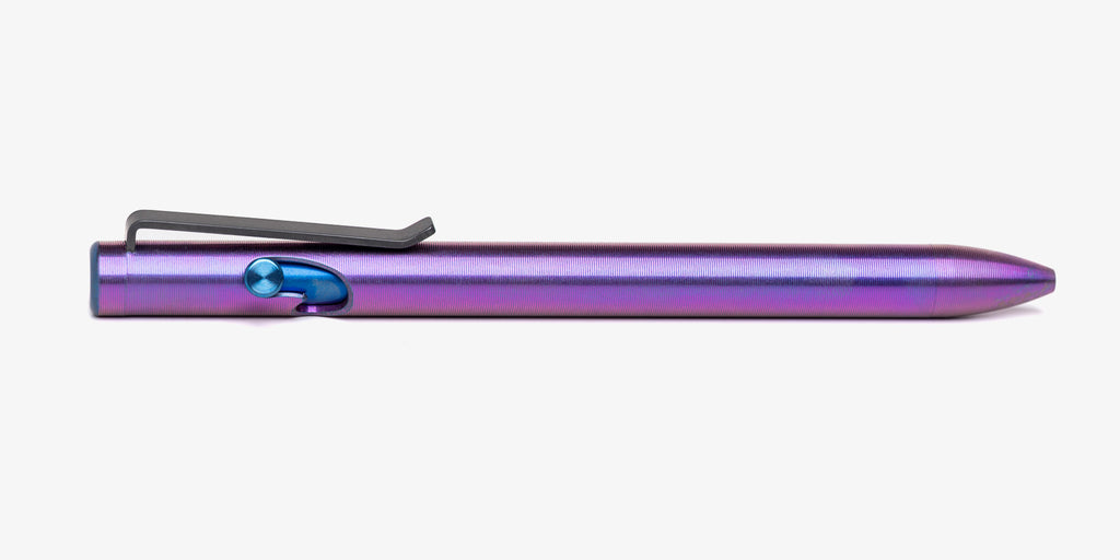 Lefty Dual Tone Ano Bolt Action Pen