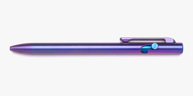 Dual Tone Ano Slim Bolt Action Pen