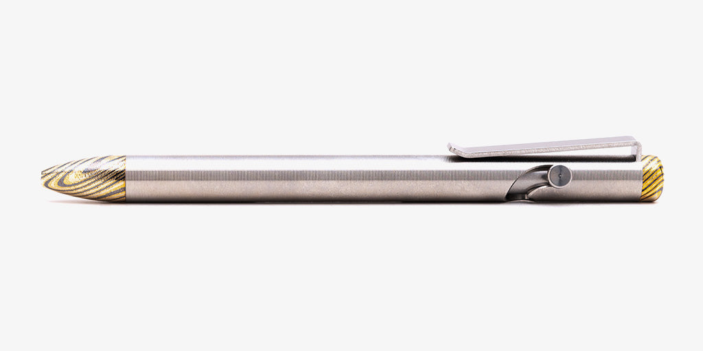 Mokume Gane Bolt Action Pen