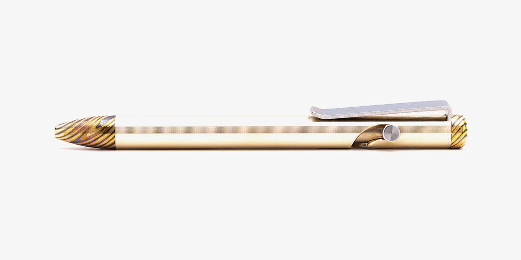 Mokume Gane Bolt Action Pen