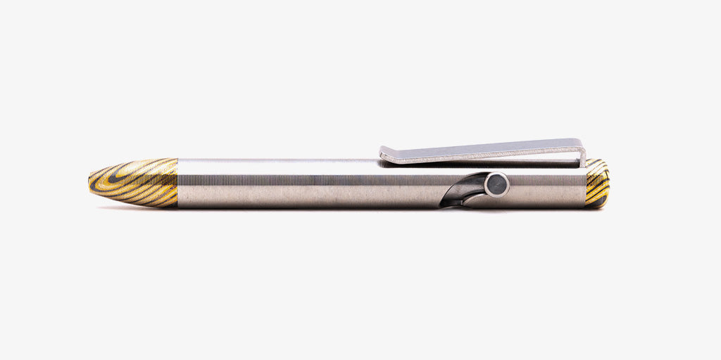 Mokume Gane Bolt Action Pen